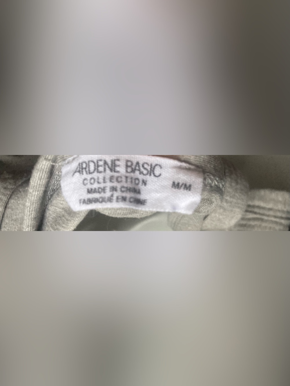 Ardene Basic Collection Gray Racerback Tank Top M - Picture 2 of 3